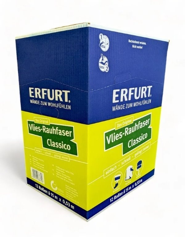 Erfurt Vlies-Rauhfaser Classico 12er Karton