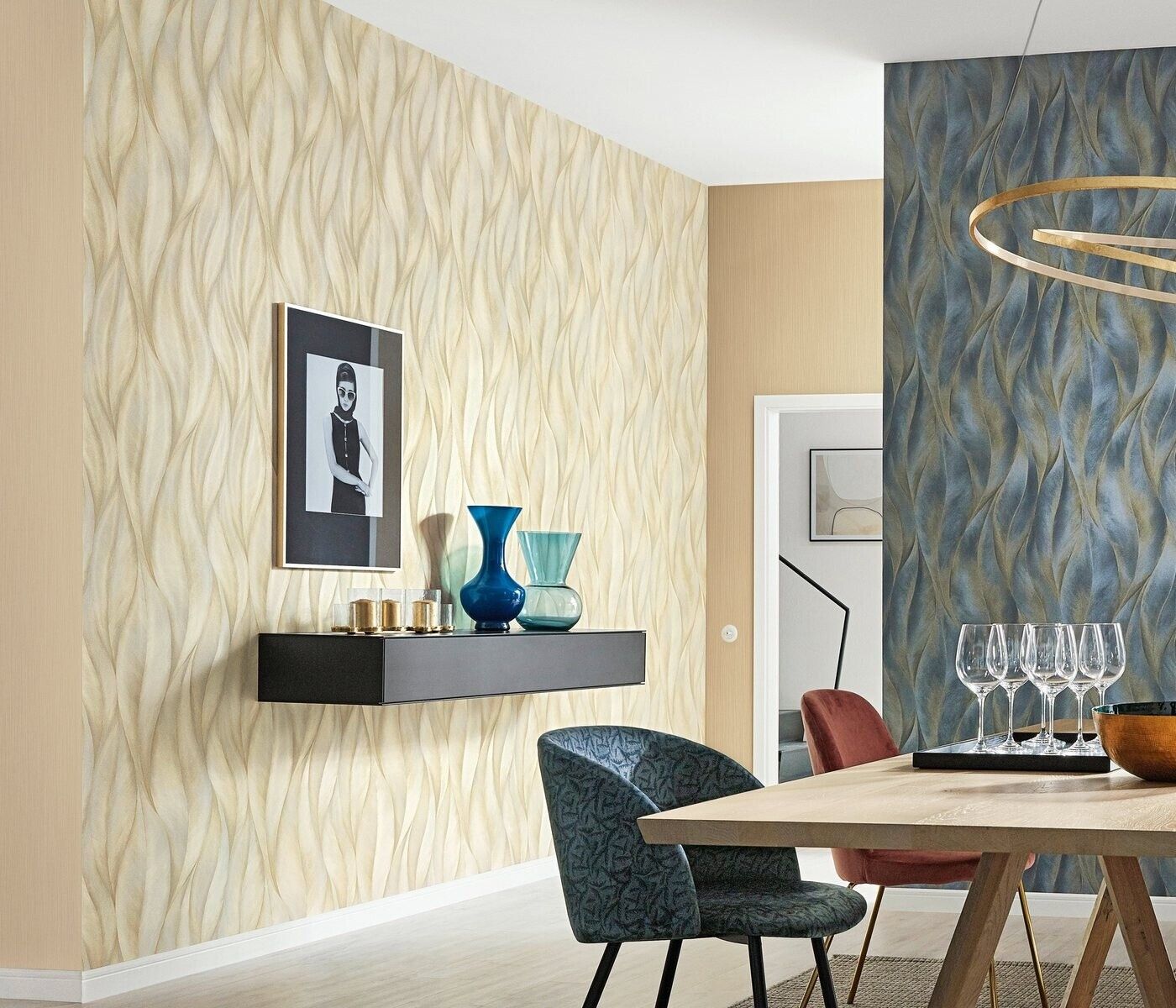 Erismann GMK Welle 10148-14 Vliestapete beige Fashion for Walls