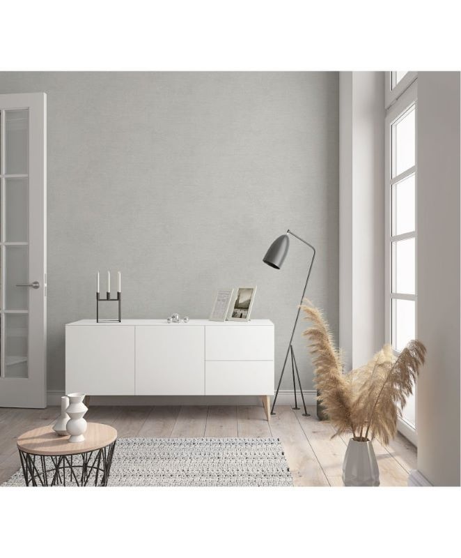 Schimmernde Eleganz: Vliestapete 32401 Shades in Silbergrau