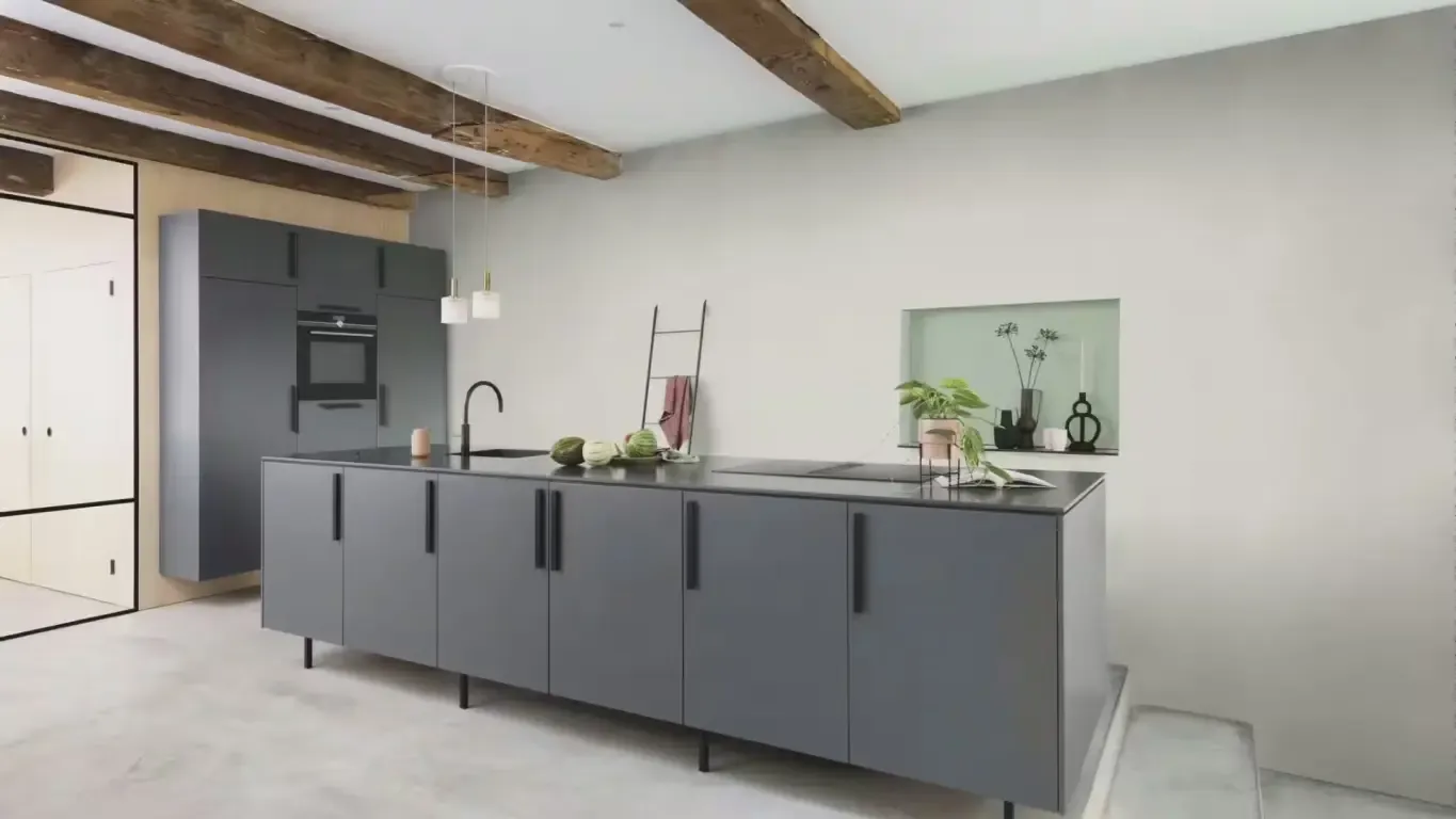 Rasch Vliestapete 448610 Florentine II - Uni Textiloptik