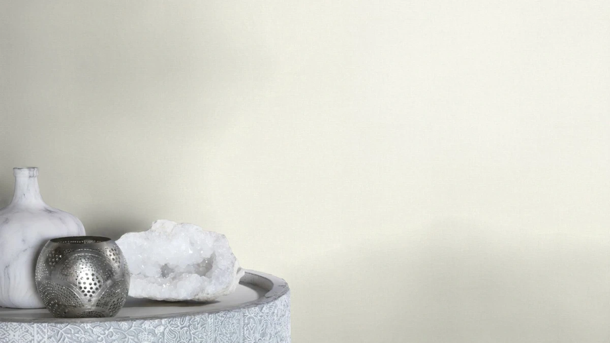 Rasch Vliestapete Welcome Home Weiß-Cremeweiß 653717 - Zeitlose Eleganz | schmucktapeten.de