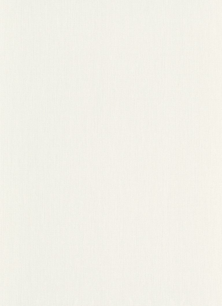 Erismann Vliestapete Paradisio 6307-01 – Elegante Uni-Tapete in Weiß und Creme